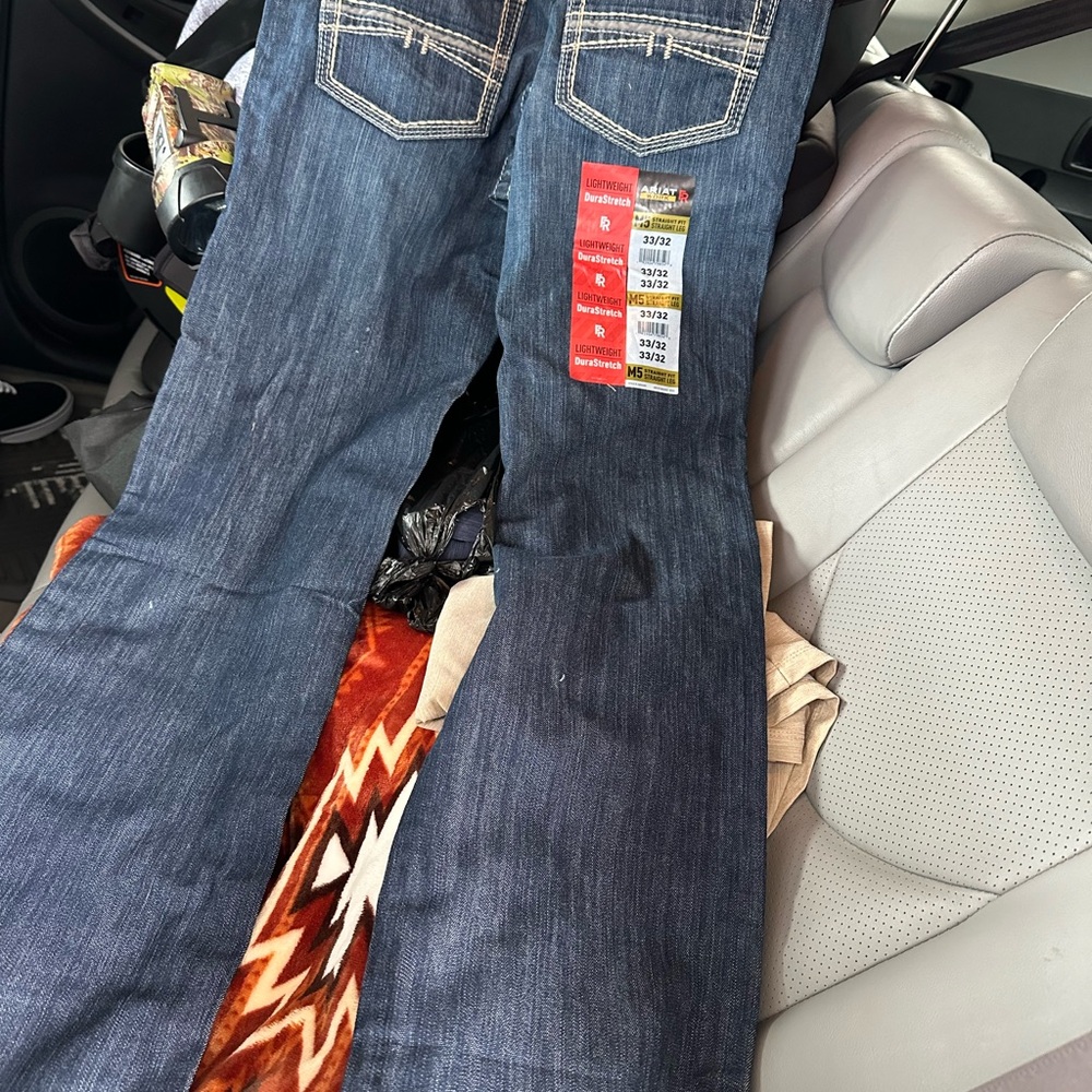 Ariat m5 fr straight leg jeans